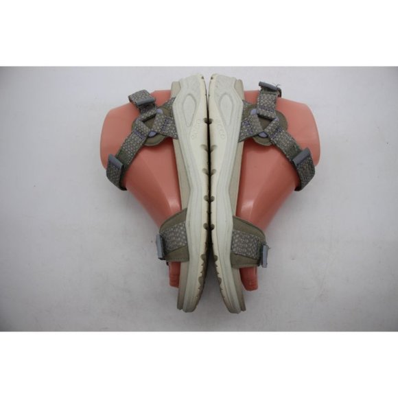 ECCO X-Trinsic Women's Size 37 Sandals Flat Green White Open Toe Outdoor - Picture 7 of 9